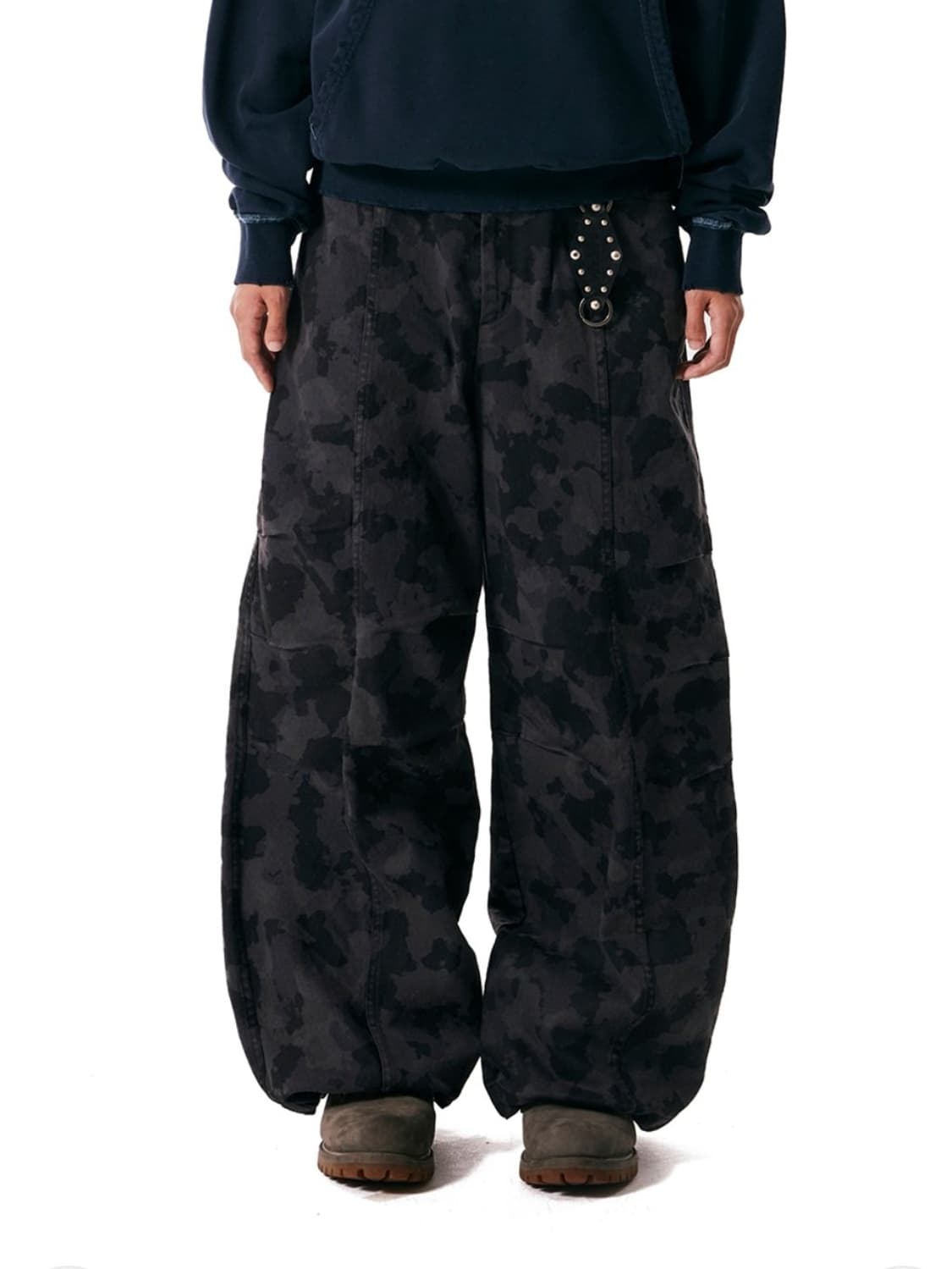 아캄 Knee Pin-tuck Camouflage Twill Pants 상품이미지2