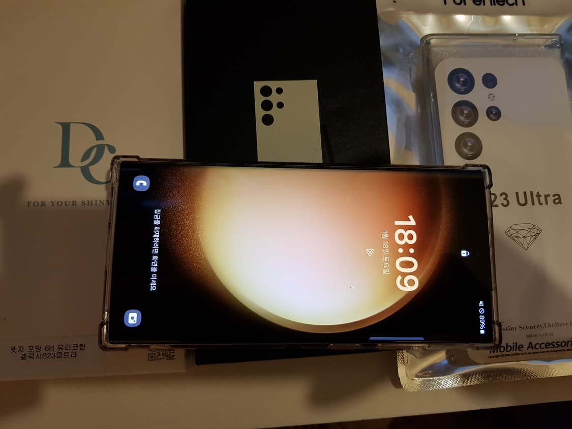 갤럭시 23 울트라 크림 자급제 256G S급 판매합니다 상품이미지2