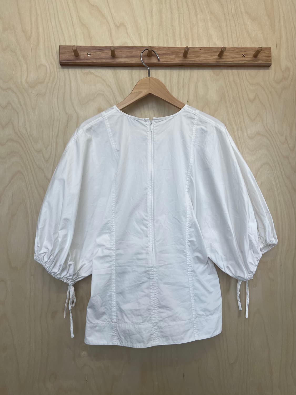 COS 코스 블라우스 화이트 상품이미지2