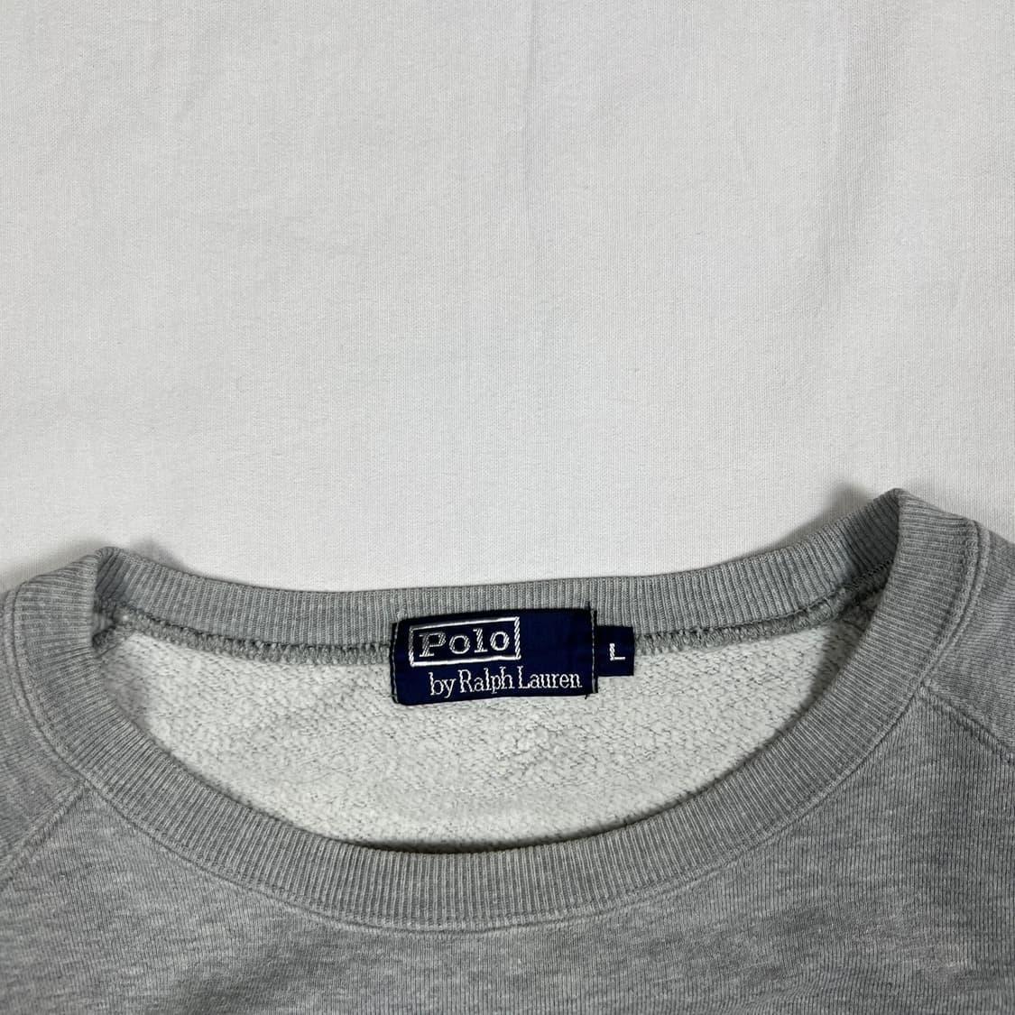 90‘s 93년도 폴로랄프로렌 polo 스펠아웃 맨투맨 상품이미지4