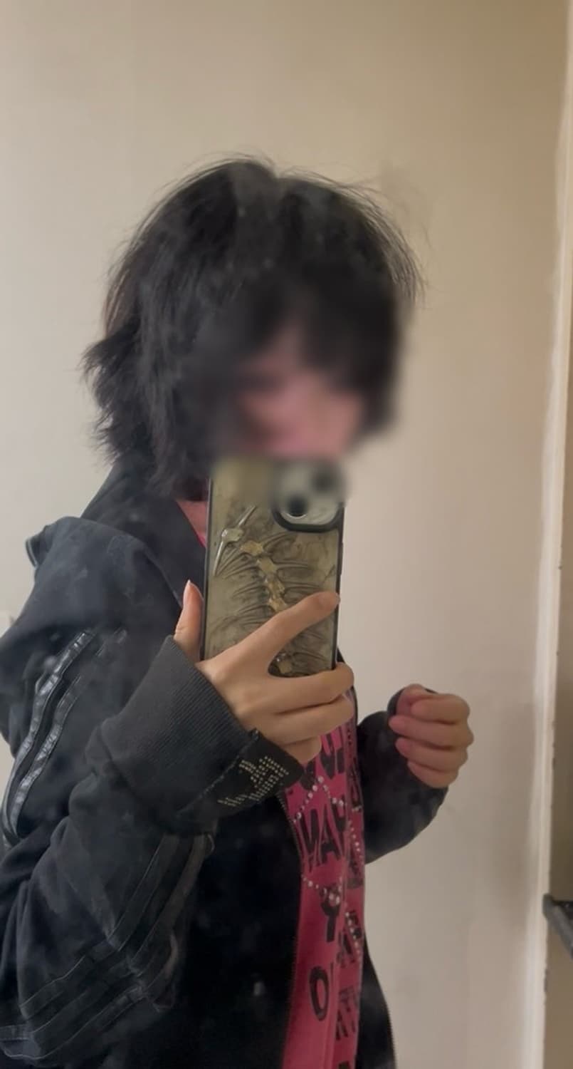 스컬프린팅 후드집업 상품이미지2