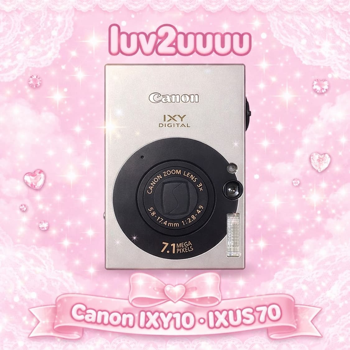 canon 캐논 ixy10 = ixus 70 카메라 블랙 미품🎀✨ 상품이미지1