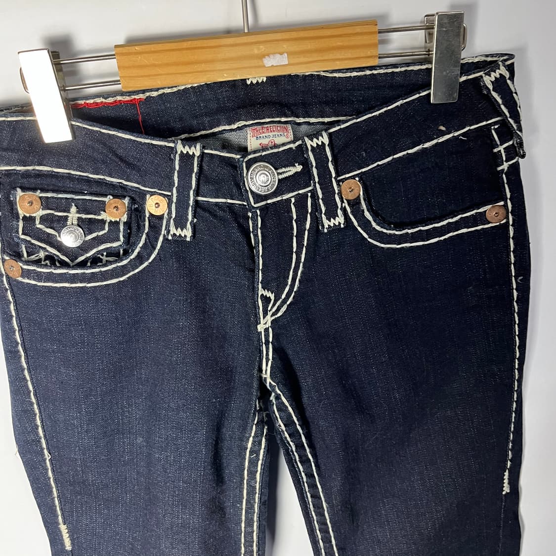 [True Religion] 트루릴리전 조이 수퍼T 스티치 데님팬츠 상품이미지3