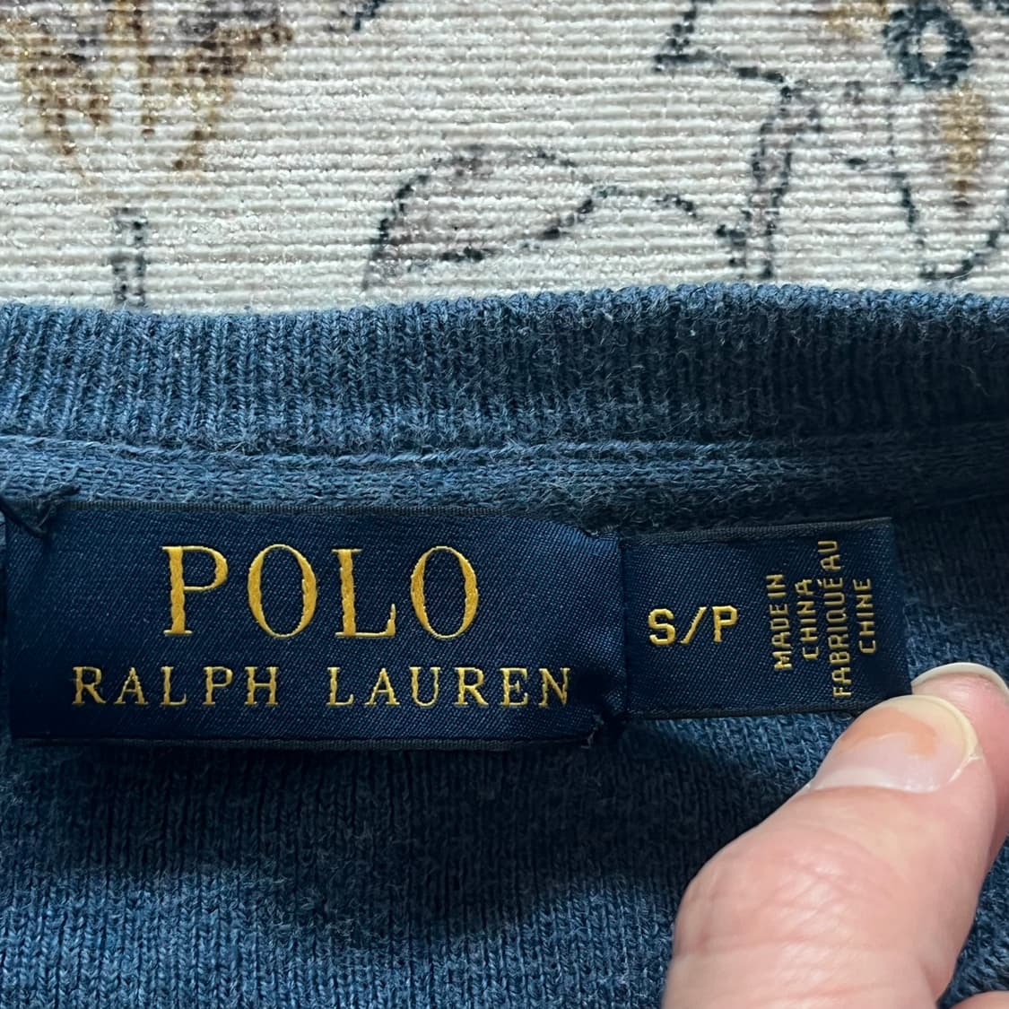 폴로 신형 피마코튼 라운드넥 니트 상품이미지3