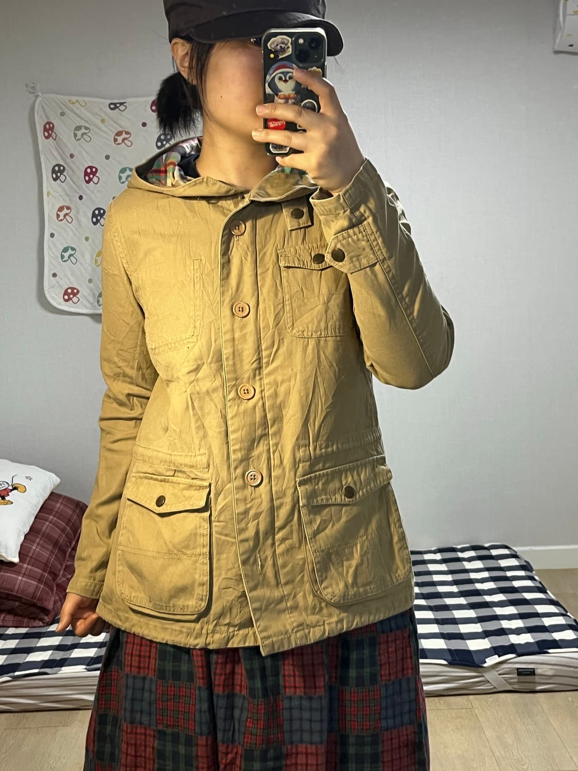 Smith’s American 스미스 아메리칸 체크 워크 자켓 상품이미지4