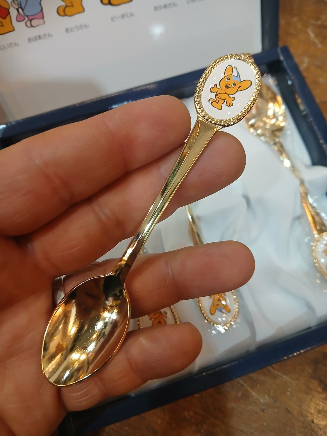 일본 삐뽀군 캐릭터 티스푼셋트 상품이미지2