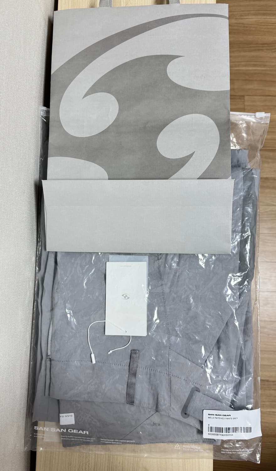 [4] 산산기어 웰드 패치드 팬츠 그레이 26ss 상품이미지2