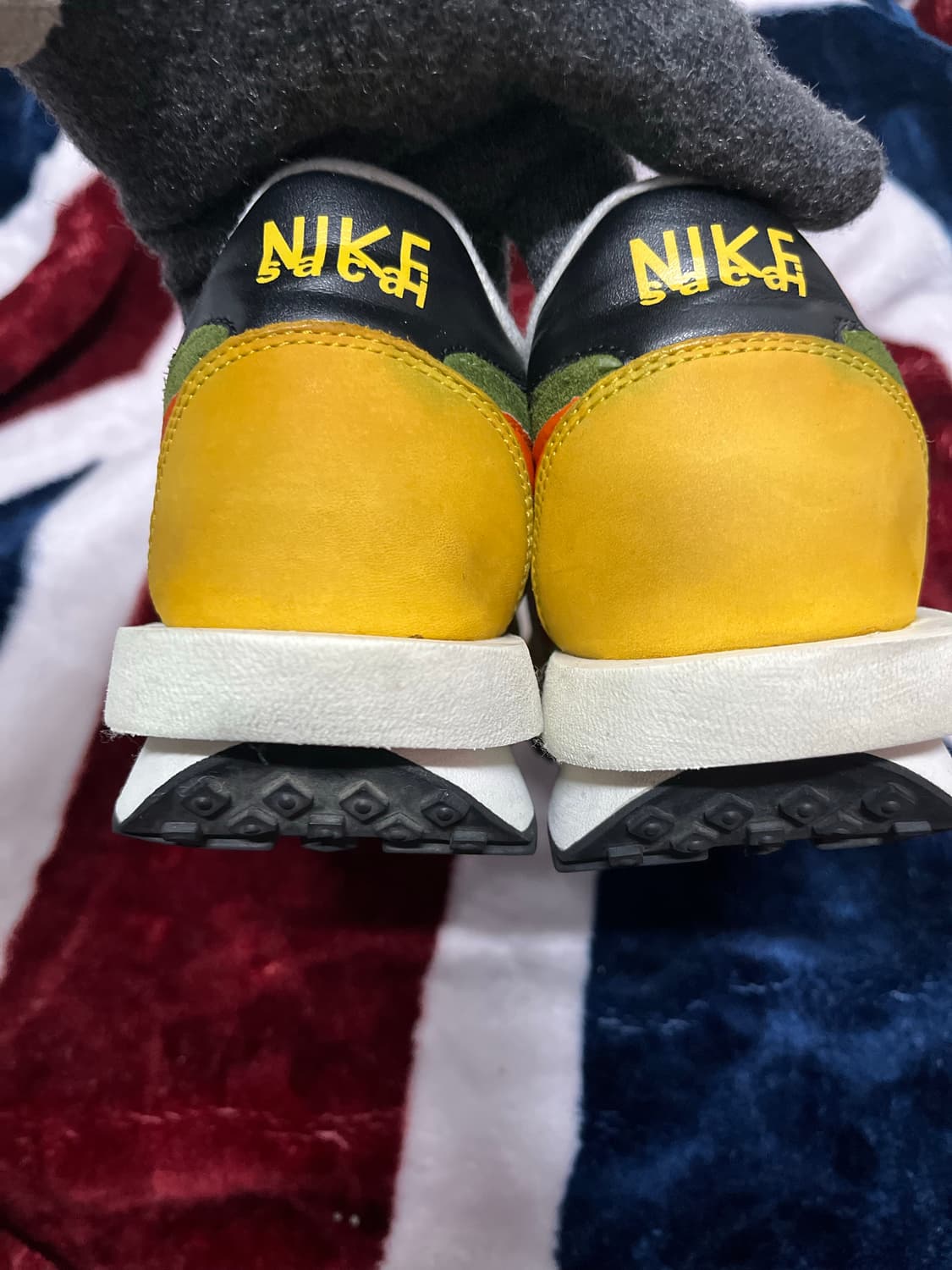 나이키 사카이 LD와플 그린/오렌지 270 상품이미지5