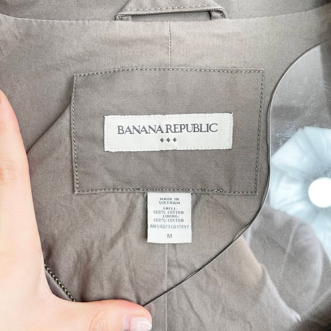 F2 바나나 리퍼블릭 코튼 자켓 105사이즈 상품이미지4