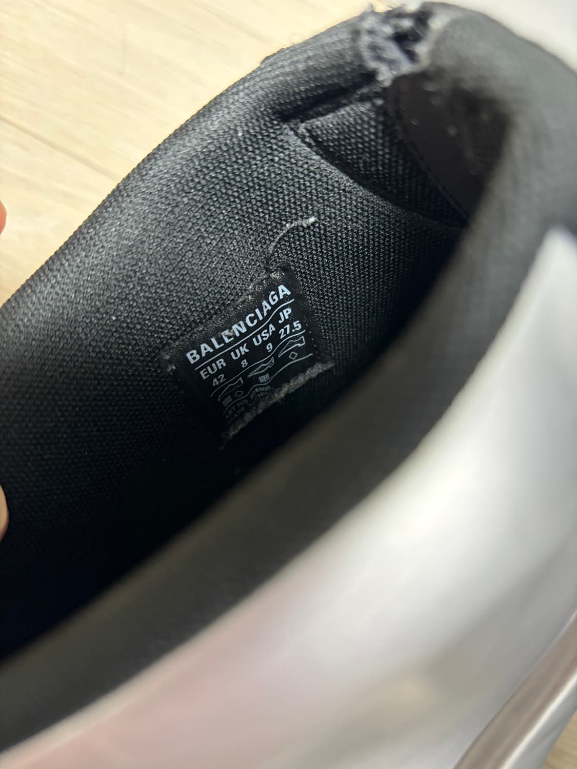 발렌시아가 바스켓볼 실버  상품이미지6