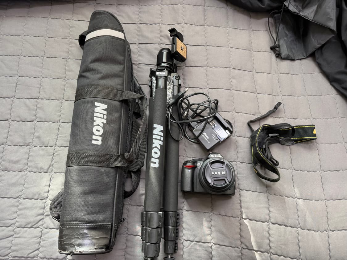 니콘 D3000 DSLR 카메라 풀세트 구성 상품이미지1