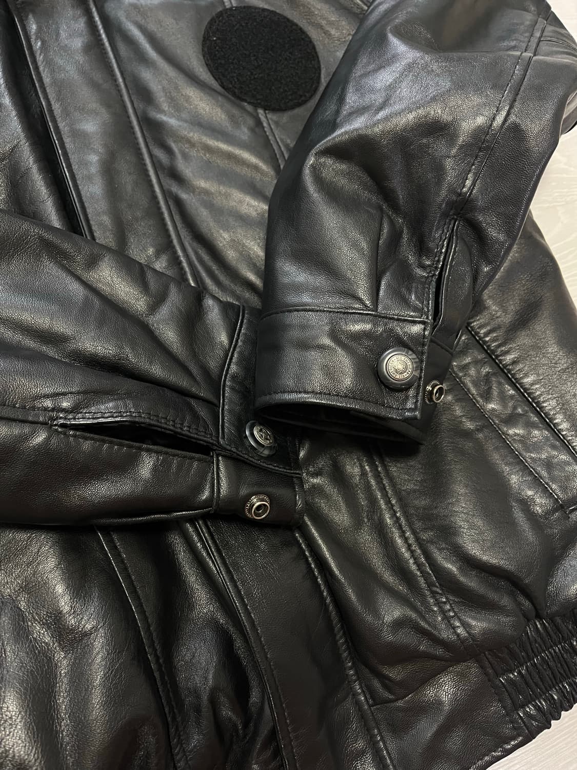 양가죽 빈티지 봄버자켓 100 상품이미지3