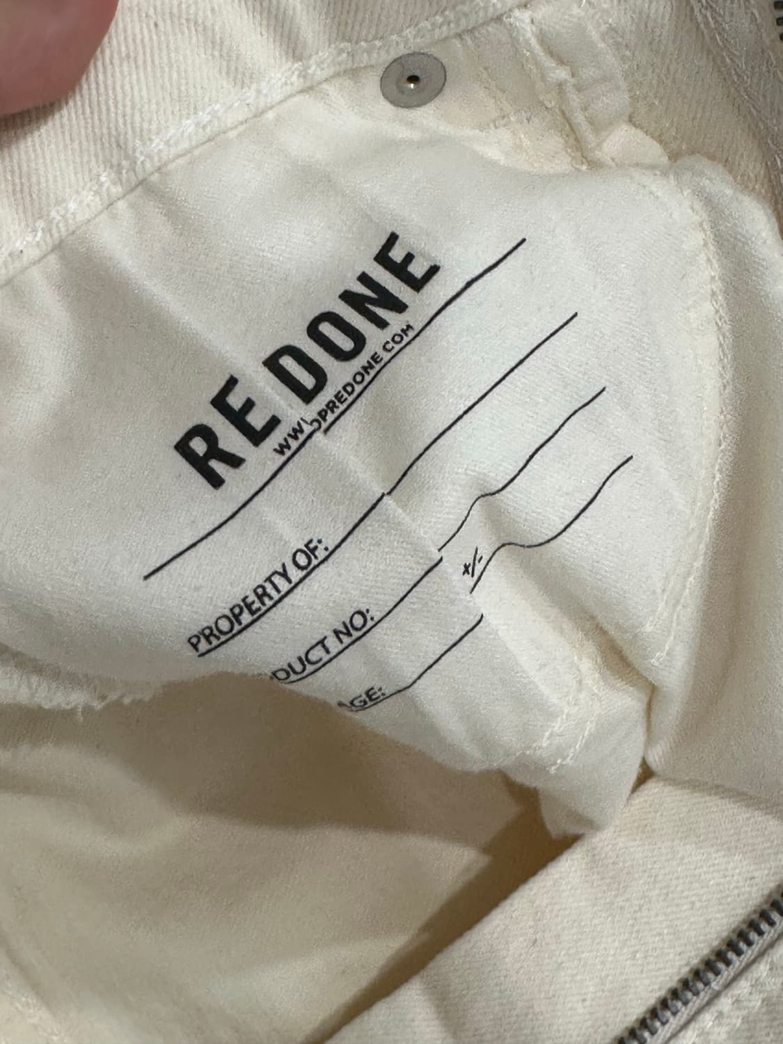 RE/DONE 70s 스트레이트 아이보리진 25 상품이미지2