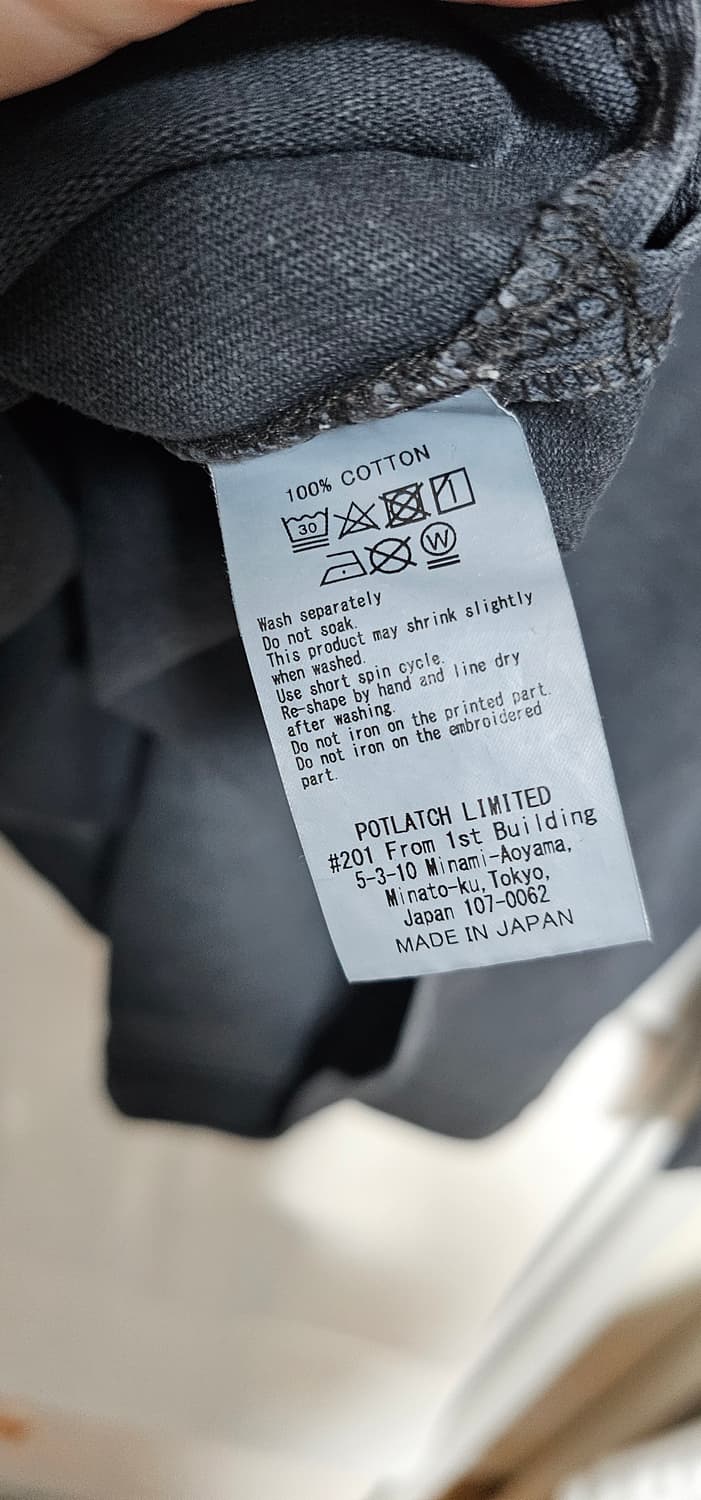 카브엠트 헤비 소사이어티 맨투맨 가먼트 다이 블랙 상품이미지8