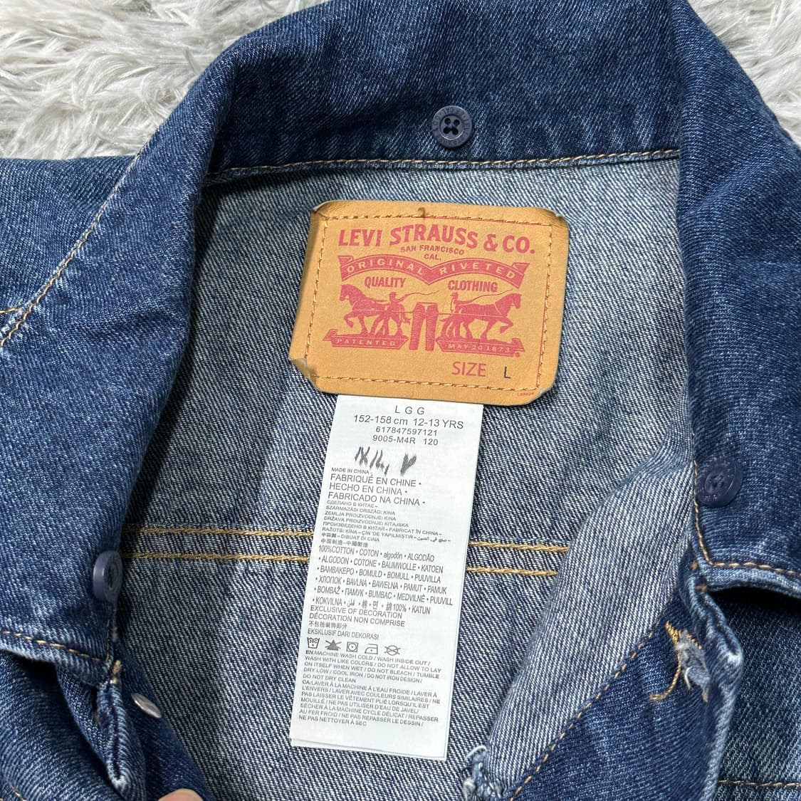 리바이스 데님 트러커 자켓 L 상품이미지4