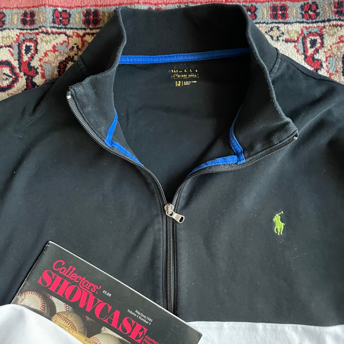 폴로 랄프로렌 배색 집업 자켓 상품이미지2