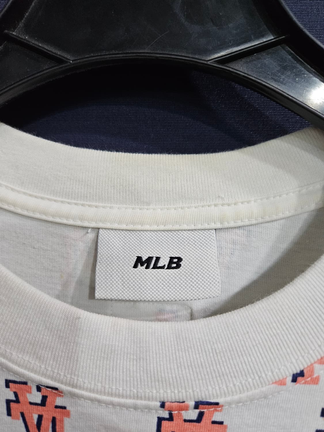 MLB 로고패턴 LA 다저스 남성 오버핏 95 반팔티  상품이미지3