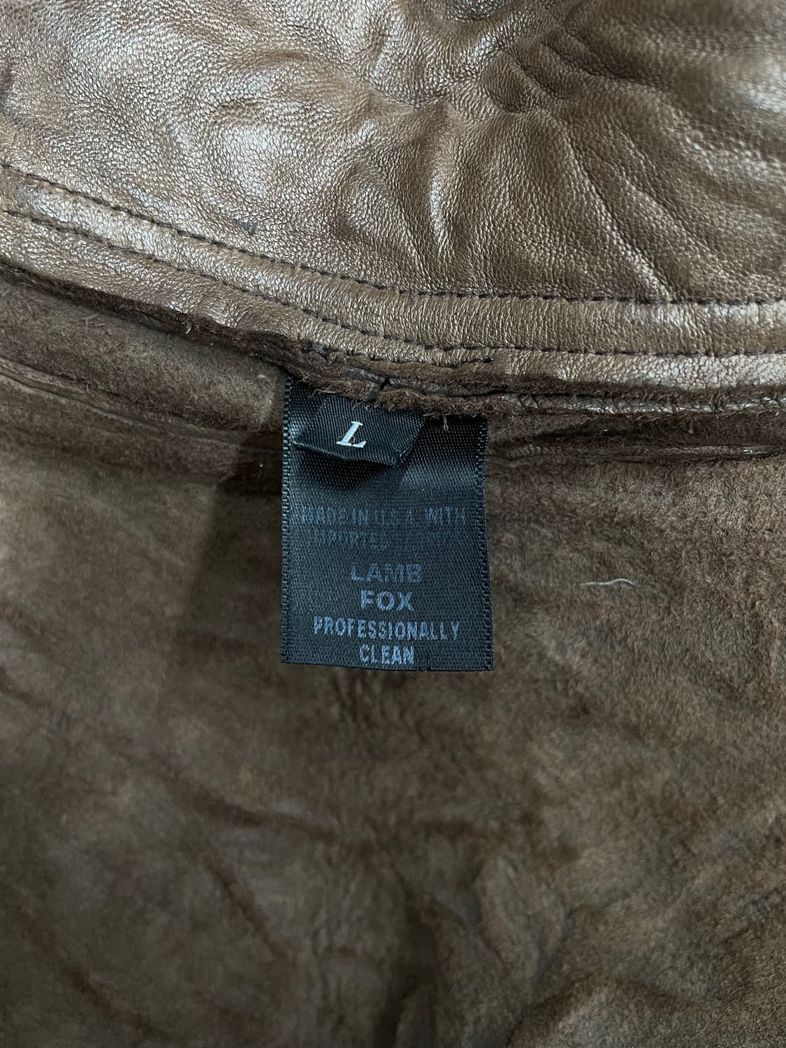 Michel Berandi FW06 Lamb Leahter Fox Fur 상품이미지5