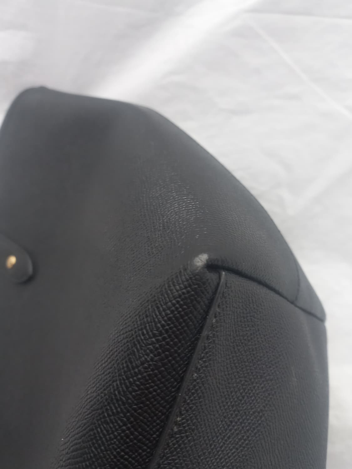 코치 블랙 가죽 숄더백 상품이미지4