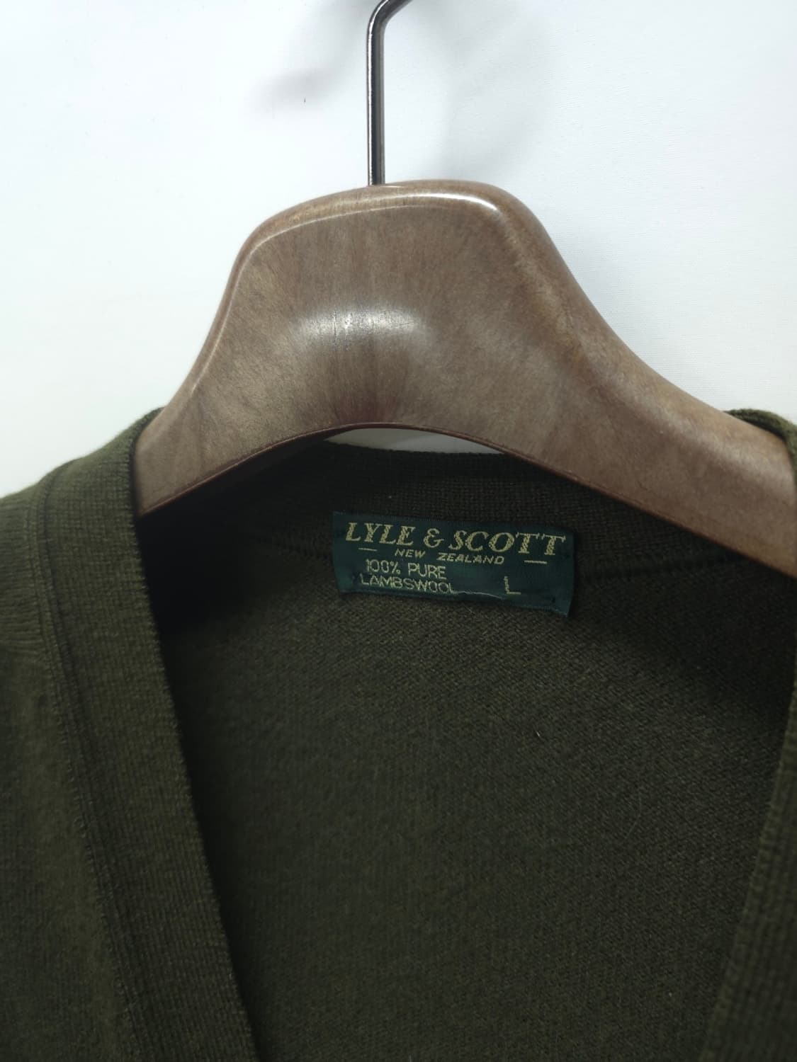 라일앤스캇(Lyle & Scott) 100%램스울 가디건 상품이미지3