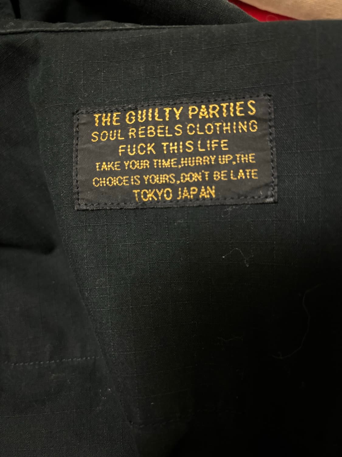 와코마리아 천국동경 정글퍼티그 자켓 블랙 M 사이즈 상품이미지5