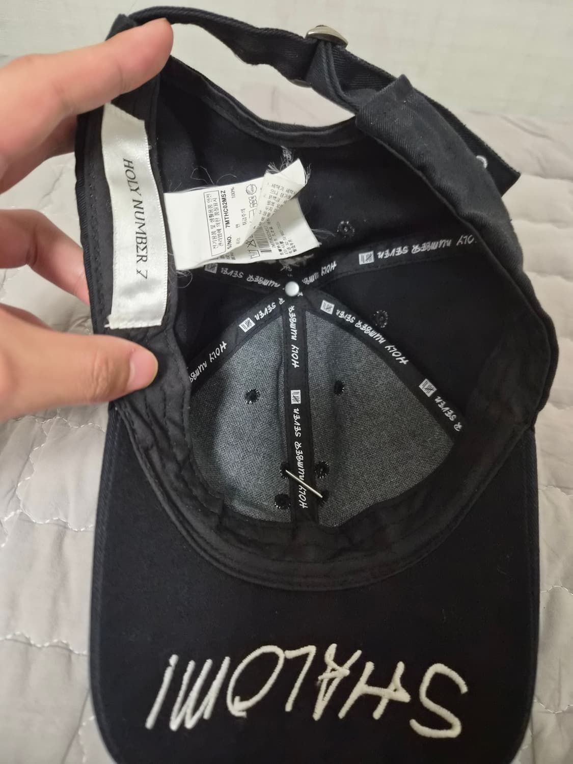 홀리넘버세븐 피어싱 볼캡 상품이미지4