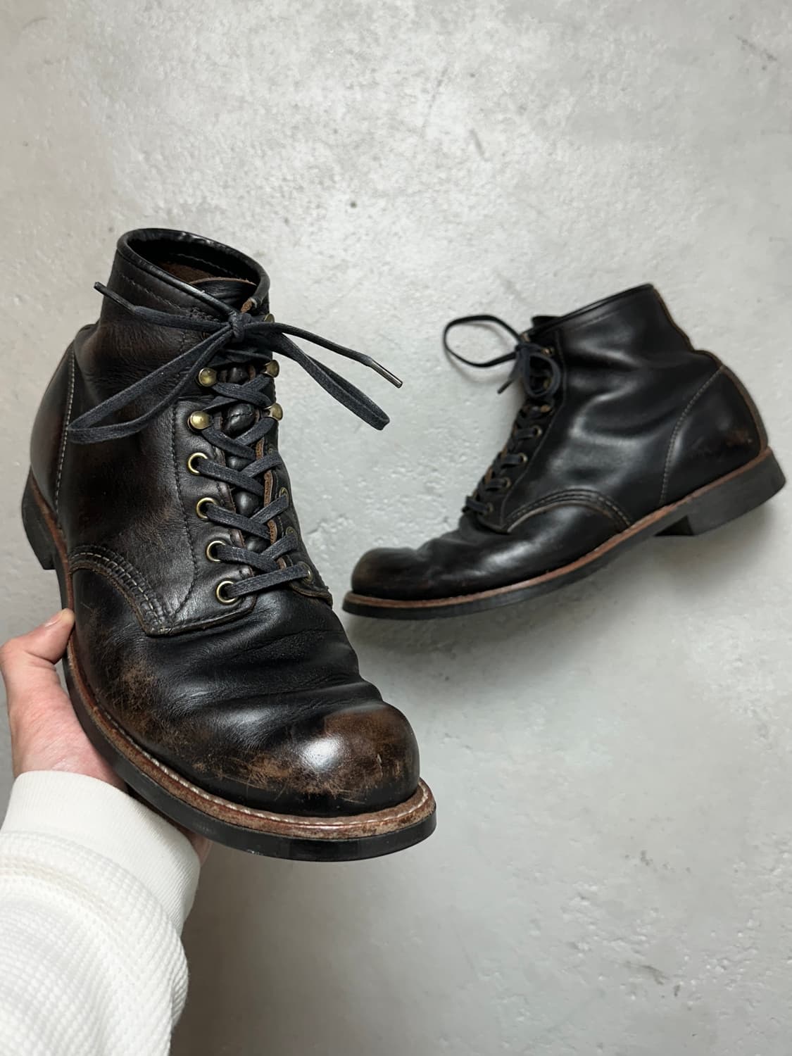 OG USA Made 레드윙 3345 블랙스미스 차심 하드에이징 상품이미지1