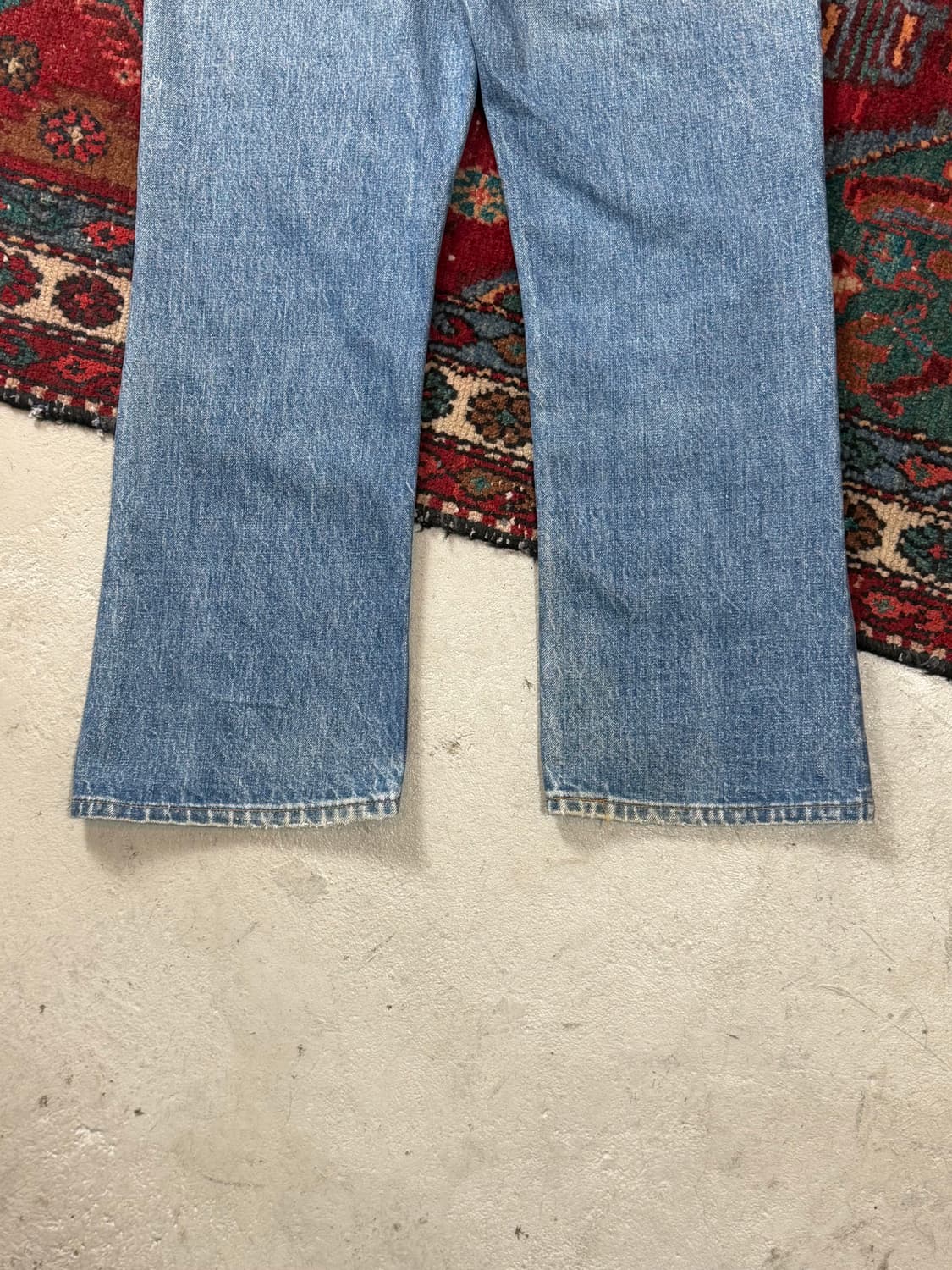 80's USA Made 리바이스 517 오렌지탭 리바이스 중청 부츠컷 상품이미지8