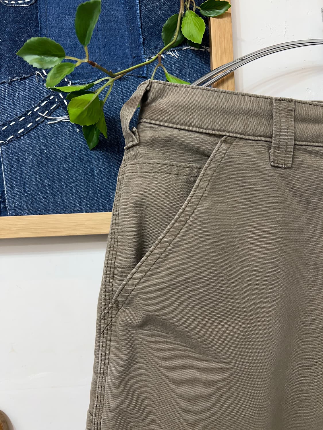 CARHARTT Duck Canvas Carpenter Shorts  상품이미지4