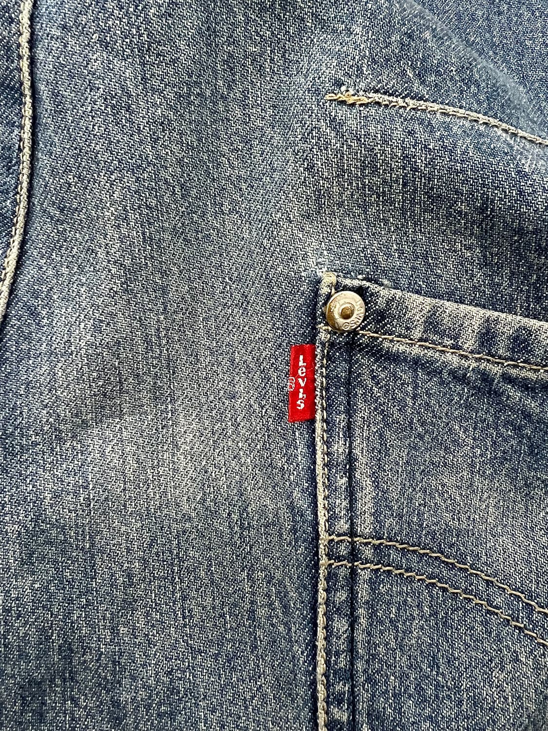 리바이스 엔지니어드 버튼 플라이 연청 데님 팬츠 상품이미지7