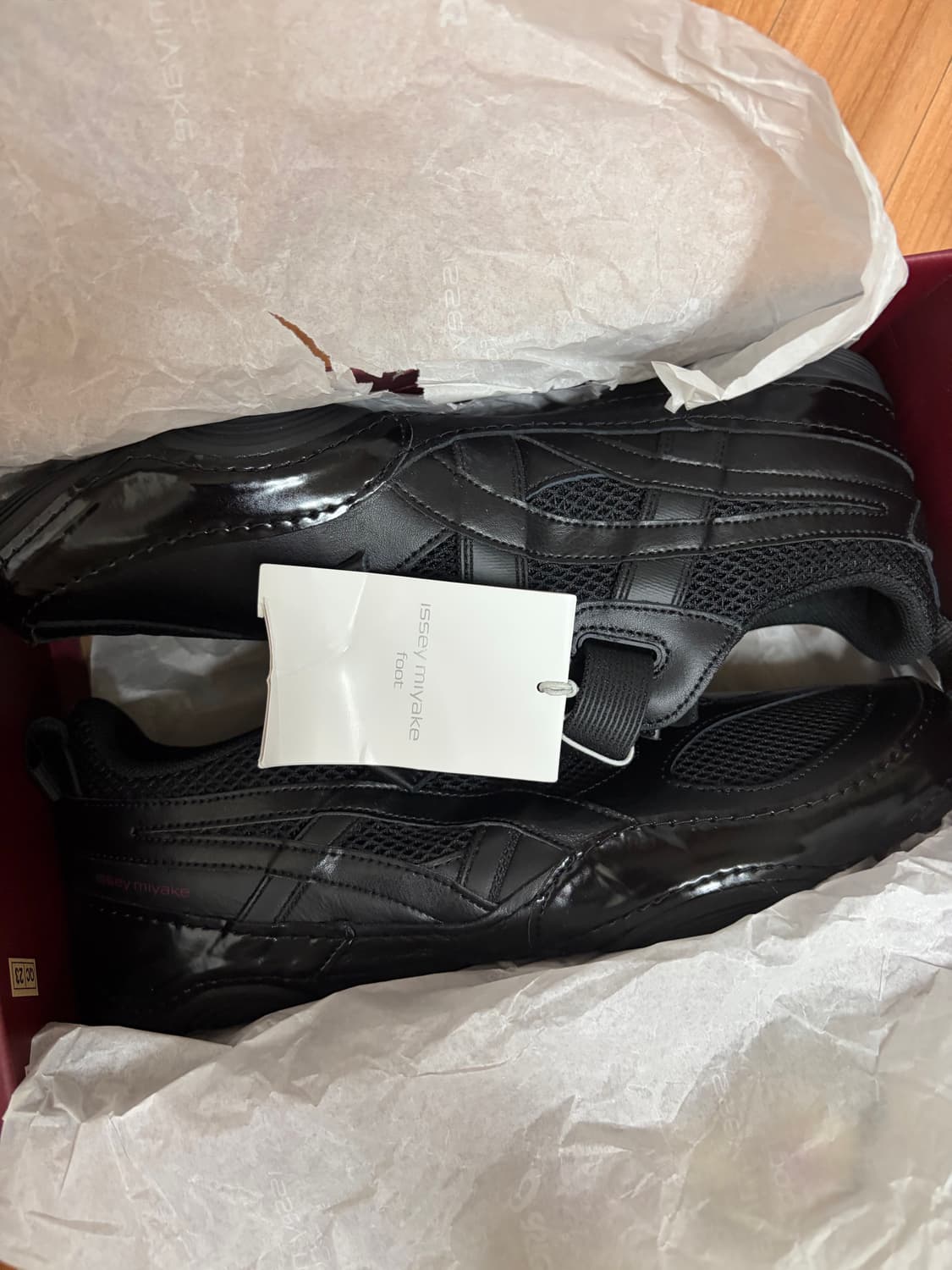 [285] 아식스x이세이 미야케 하이퍼 테이핑 블랙 상품이미지2