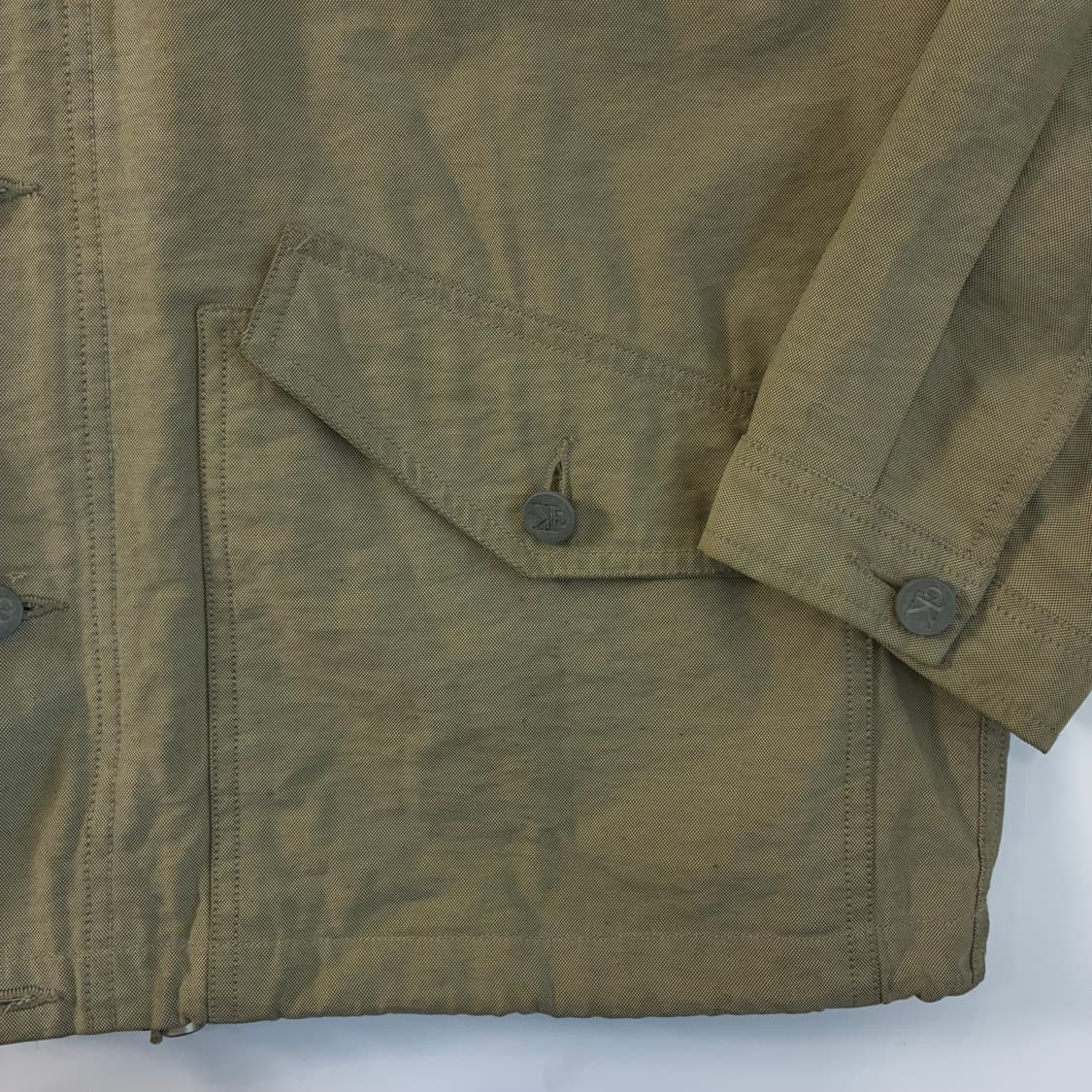 Calvin klein  캘빈클라인 포켓 카키 후드 워크 자켓 상품이미지4