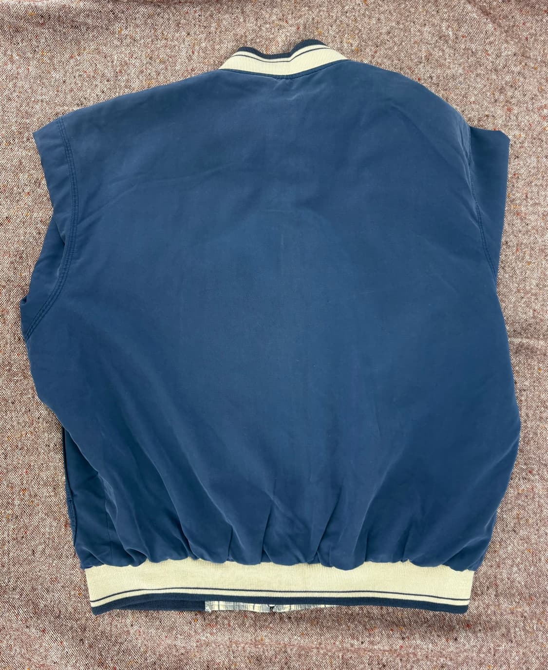 🧥 LONDON FOG 빈티지 바시티 블루종 자켓 (100) 상품이미지2