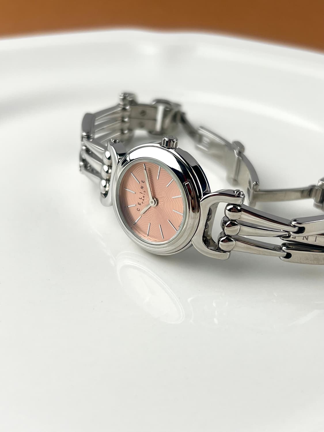 CELINE macadam pink dial watch 상품이미지4