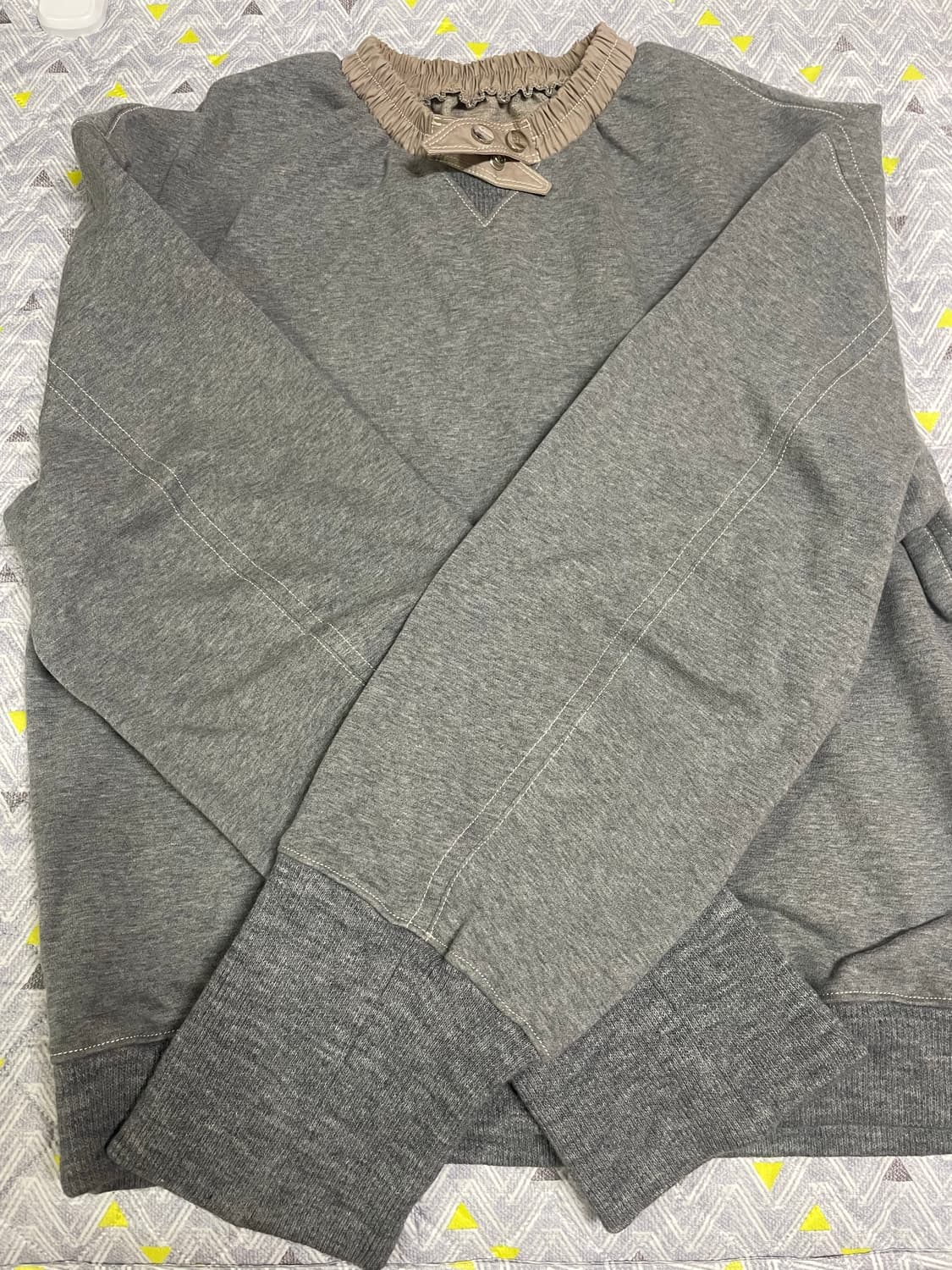 neu_in 뉴인 셔링 스웻셔츠 M 상품이미지2