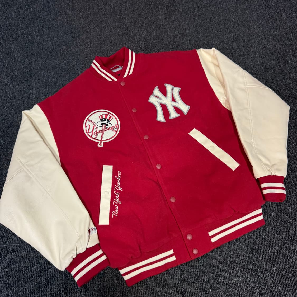 뉴에라 바시티 MLB 뉴욕 양키스 바시티 자켓 상품이미지3