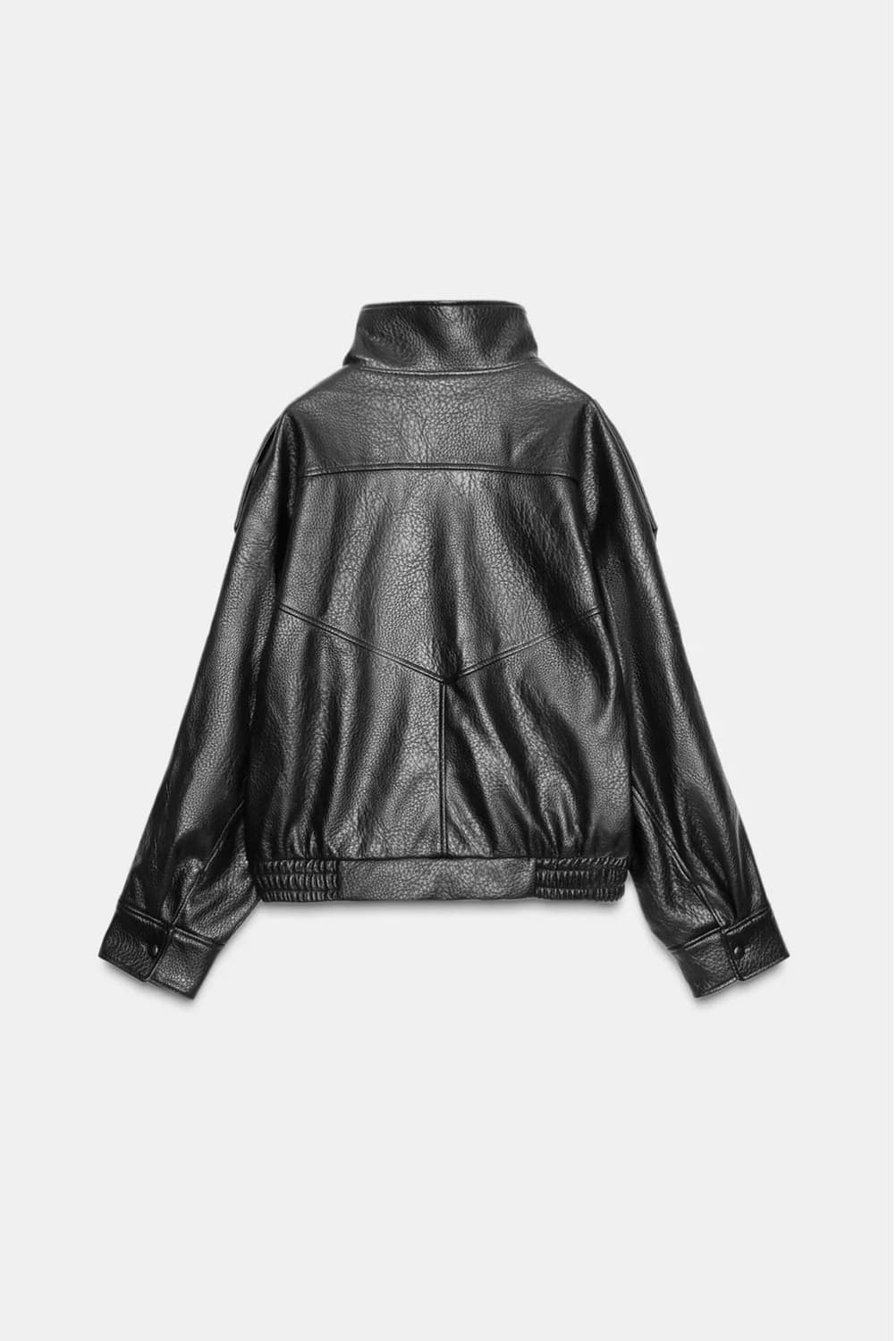 자라 페이크 레더 점퍼 상품이미지5