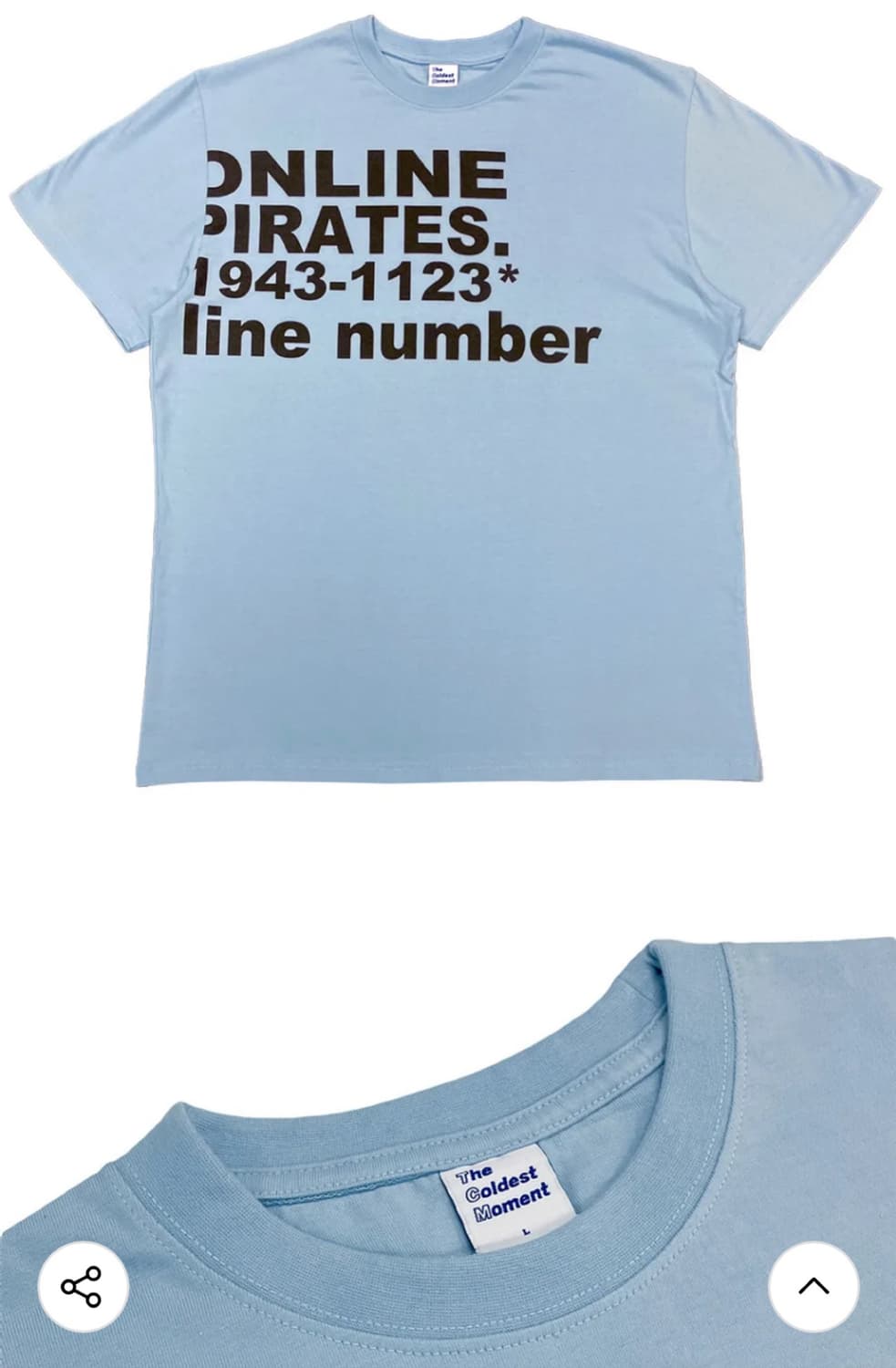 더콜디스트모먼트 TCM online T 반팔 상품이미지2