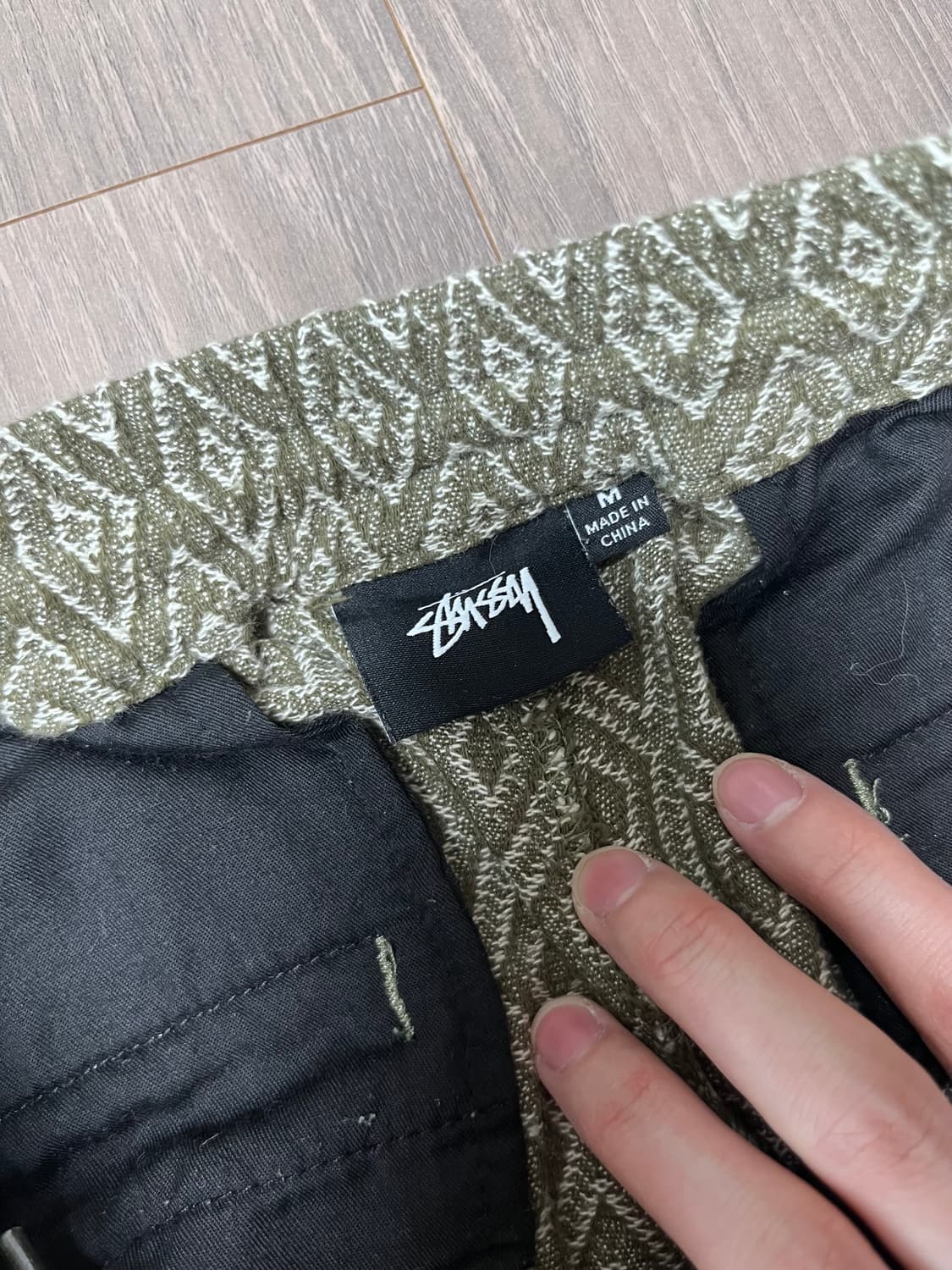 [stussy] 자카드 팬츠 상품이미지3