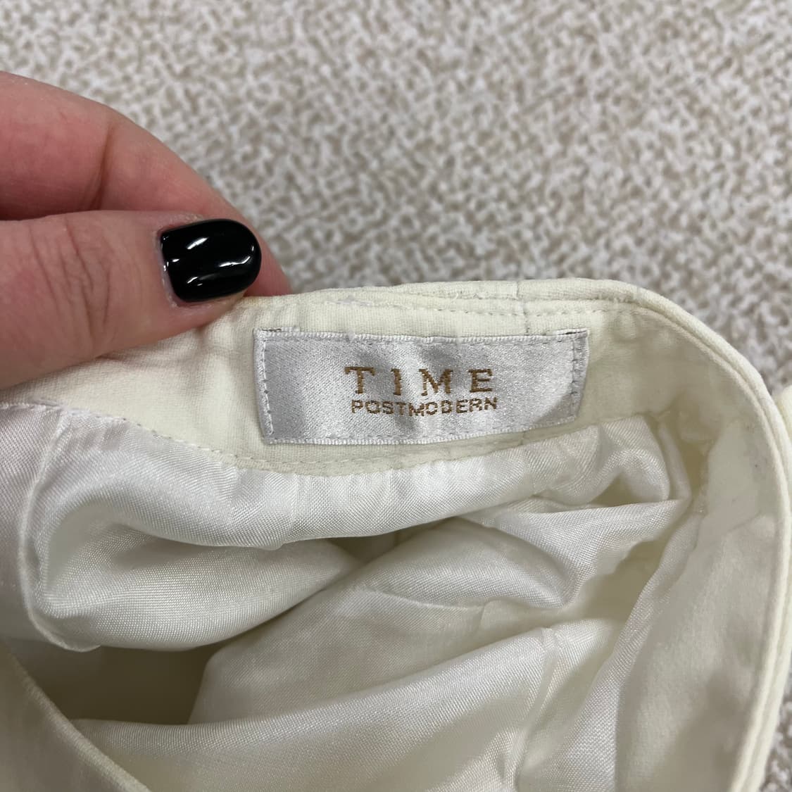 67-98 한섬 타임 여성 A라인 스커트 0128M 상품이미지3