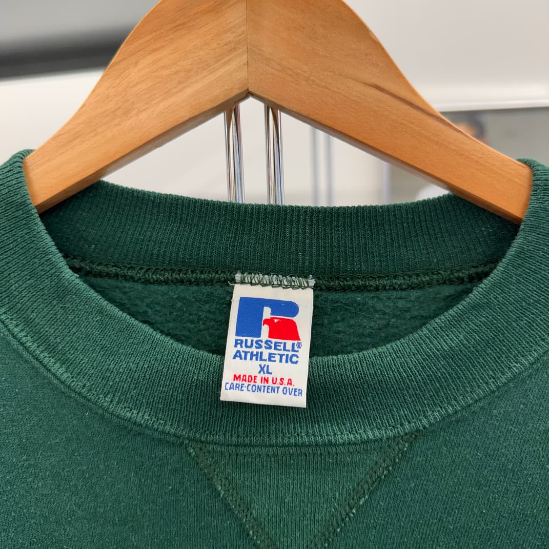 90s 러셀 빈티지 스웻셔츠 맨투맨 made in USA (XL)  상품이미지6