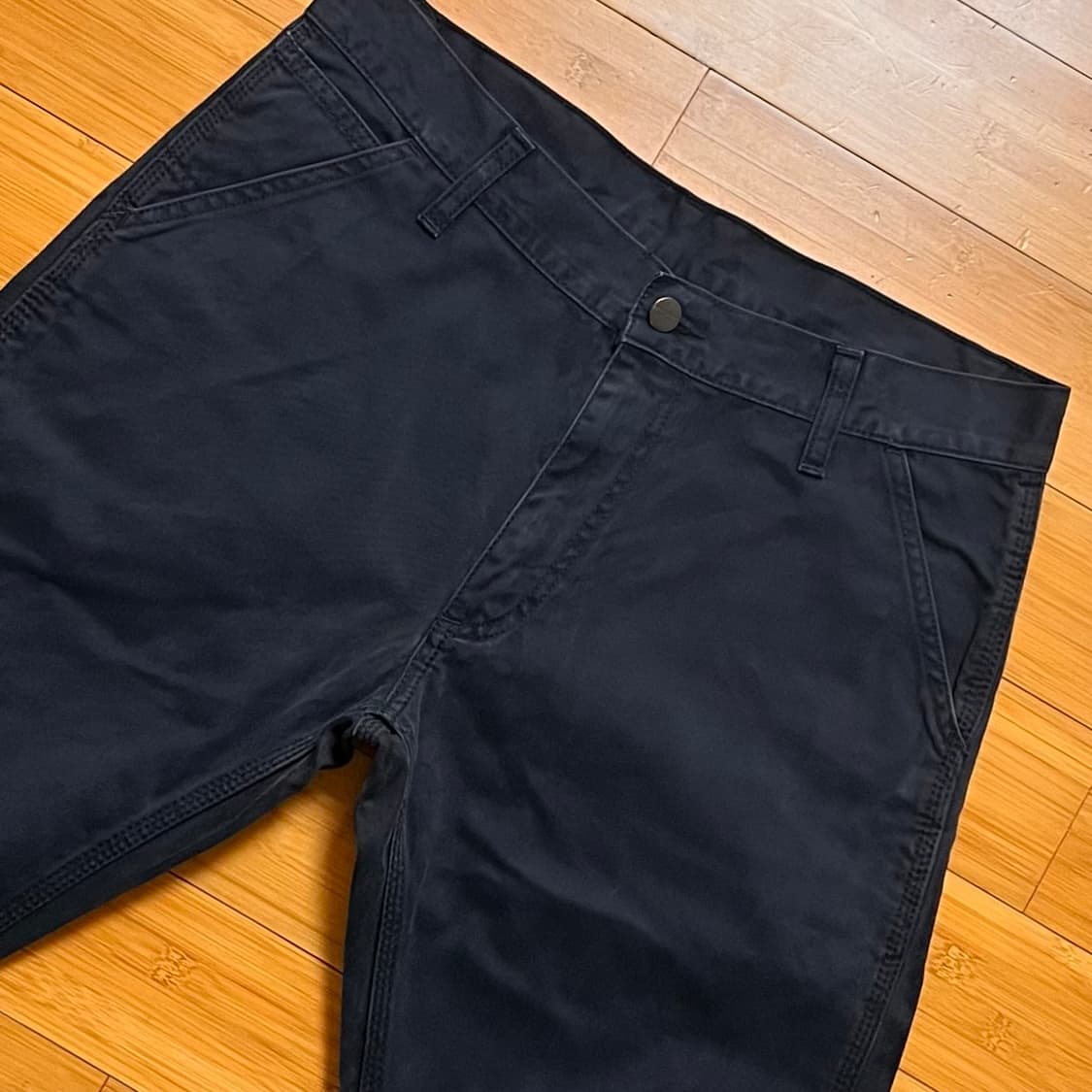 칼하트 네이비 코튼팬츠 31 X 32 상품이미지3