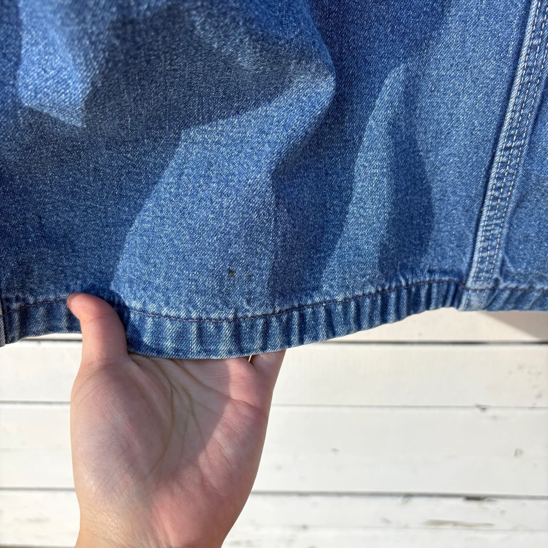 Carhartt 칼하트 데님 초어자켓 워크자켓 상품이미지9