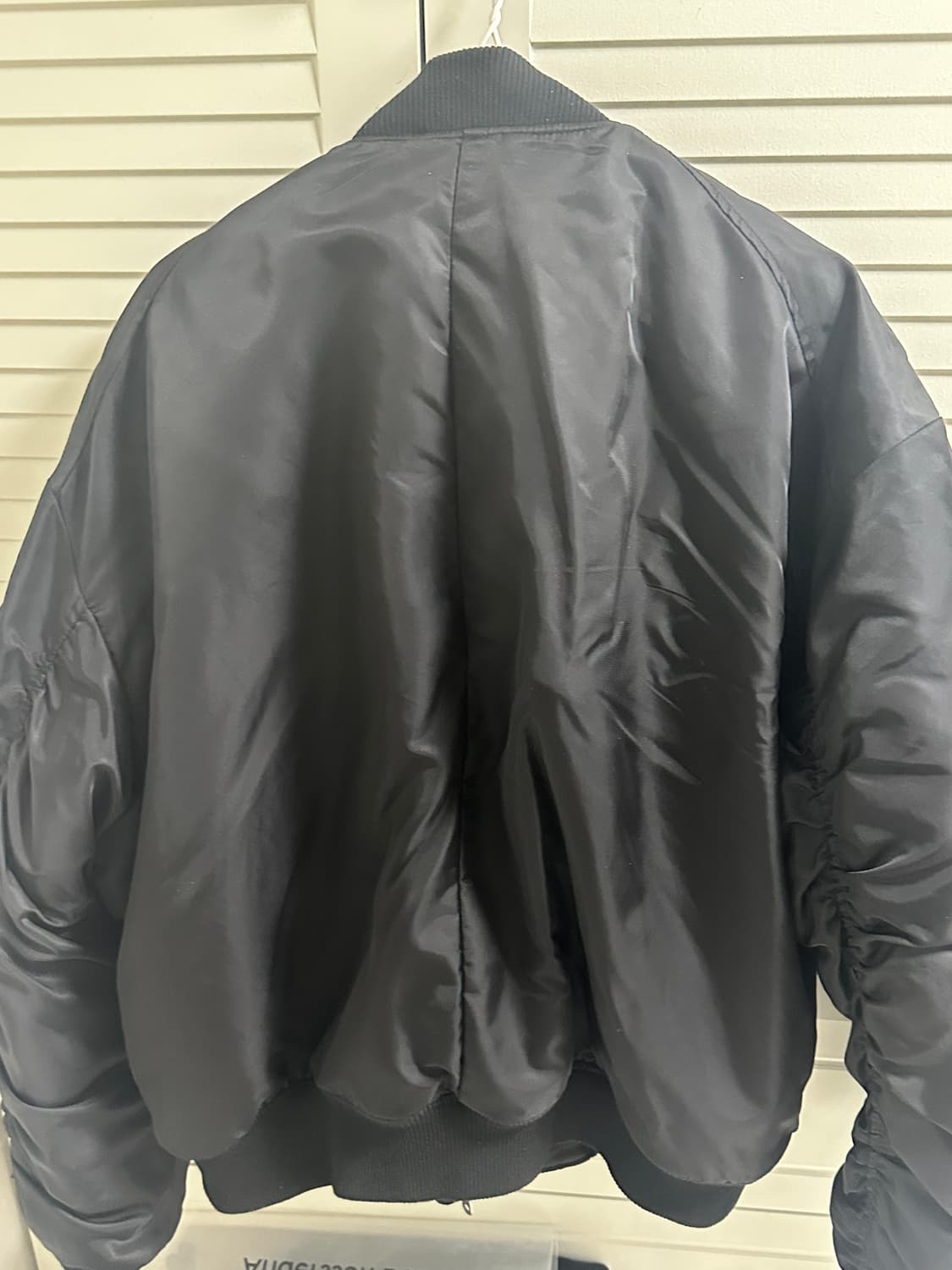 Plane Shirring Ma-1 Black 상품이미지2
