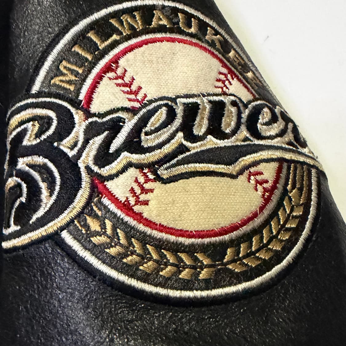 MLB 밀워키 브루어스 바시티 자켓 (XL) 상품이미지4