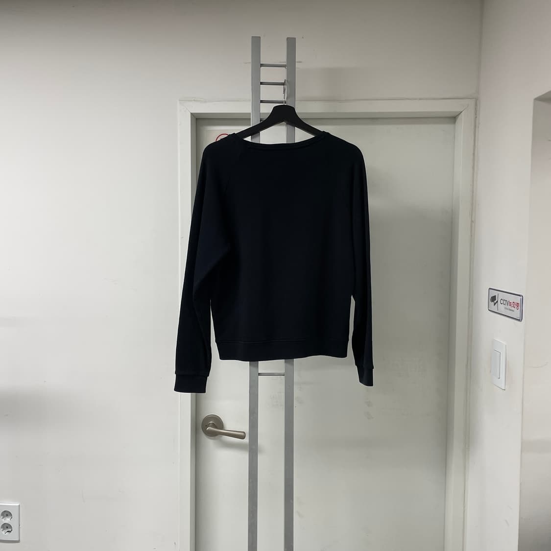 메종키츠네 블랙 맨투맨 M 상품이미지7