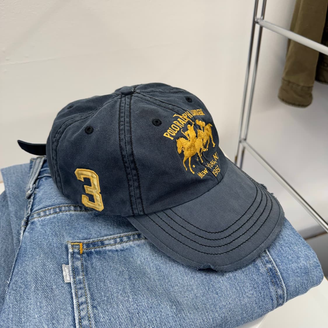 랄프로렌 폴로 블리커 뉴욕 빈티지 캡   상품이미지3