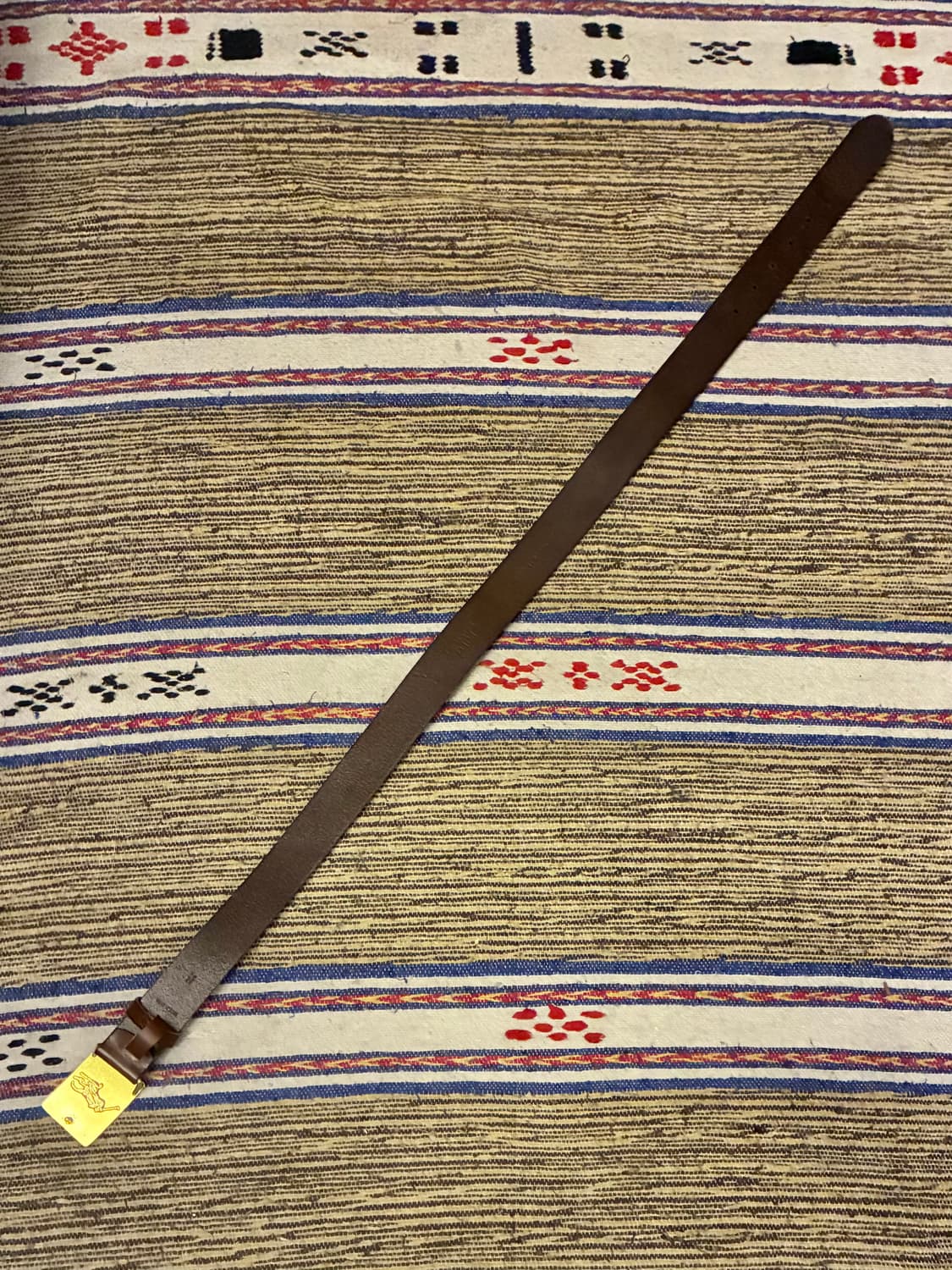 (29~33)POLO 폴로랄프로렌 금장 버클 레더벨트 가죽벨트 상품이미지7