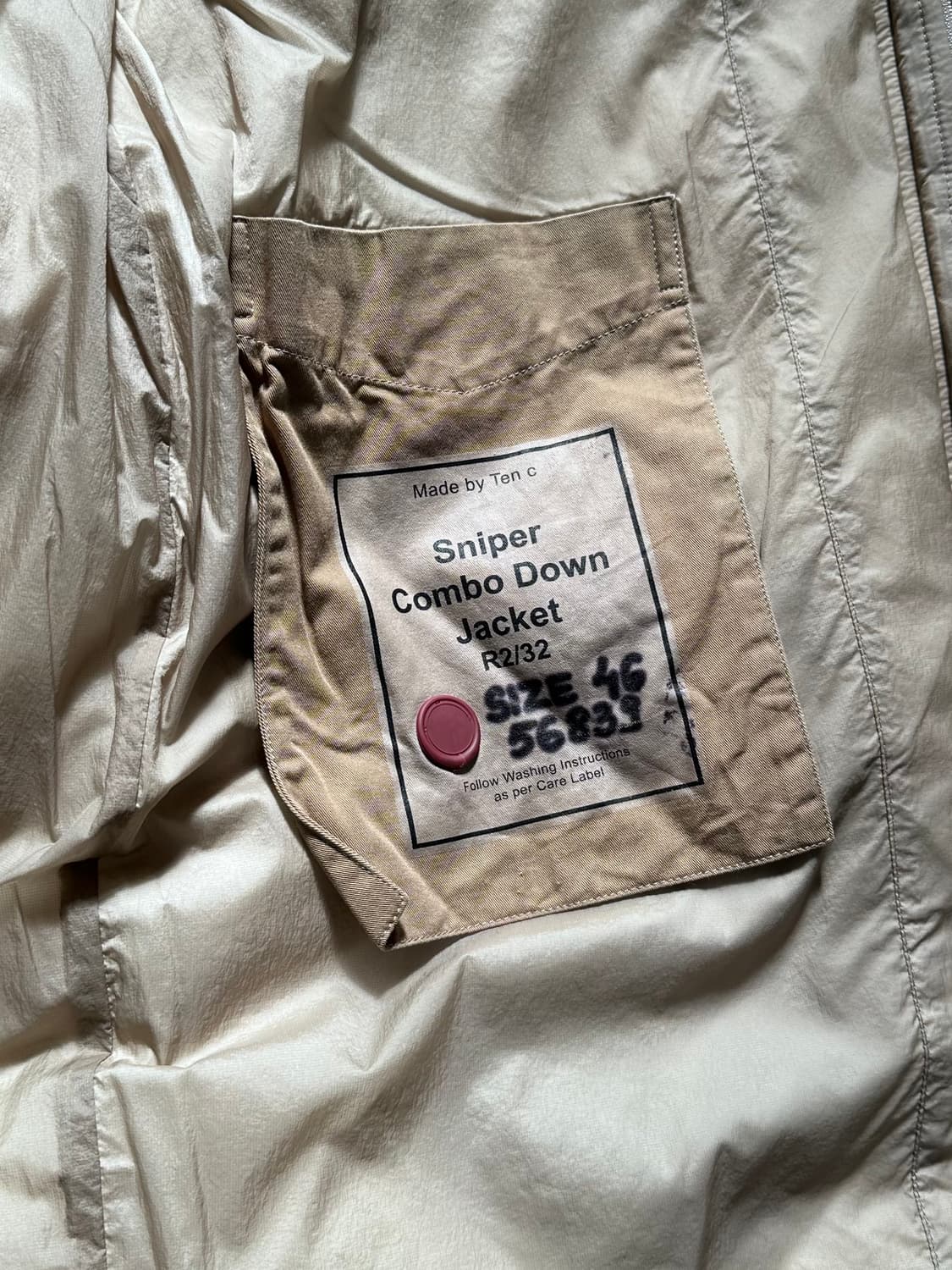 텐씨 스나이퍼 콤보 다운 자켓 (va.60) 상품이미지9