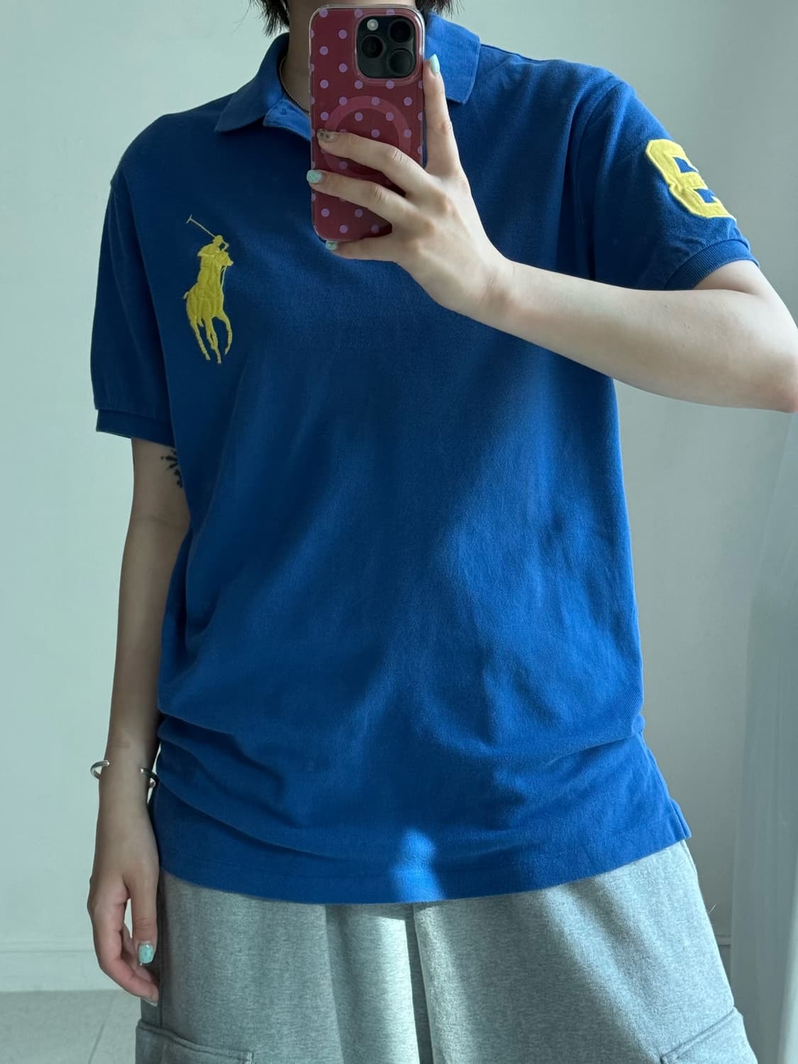 폴로 블루 빅포니 피케이 반팔티 상품이미지4